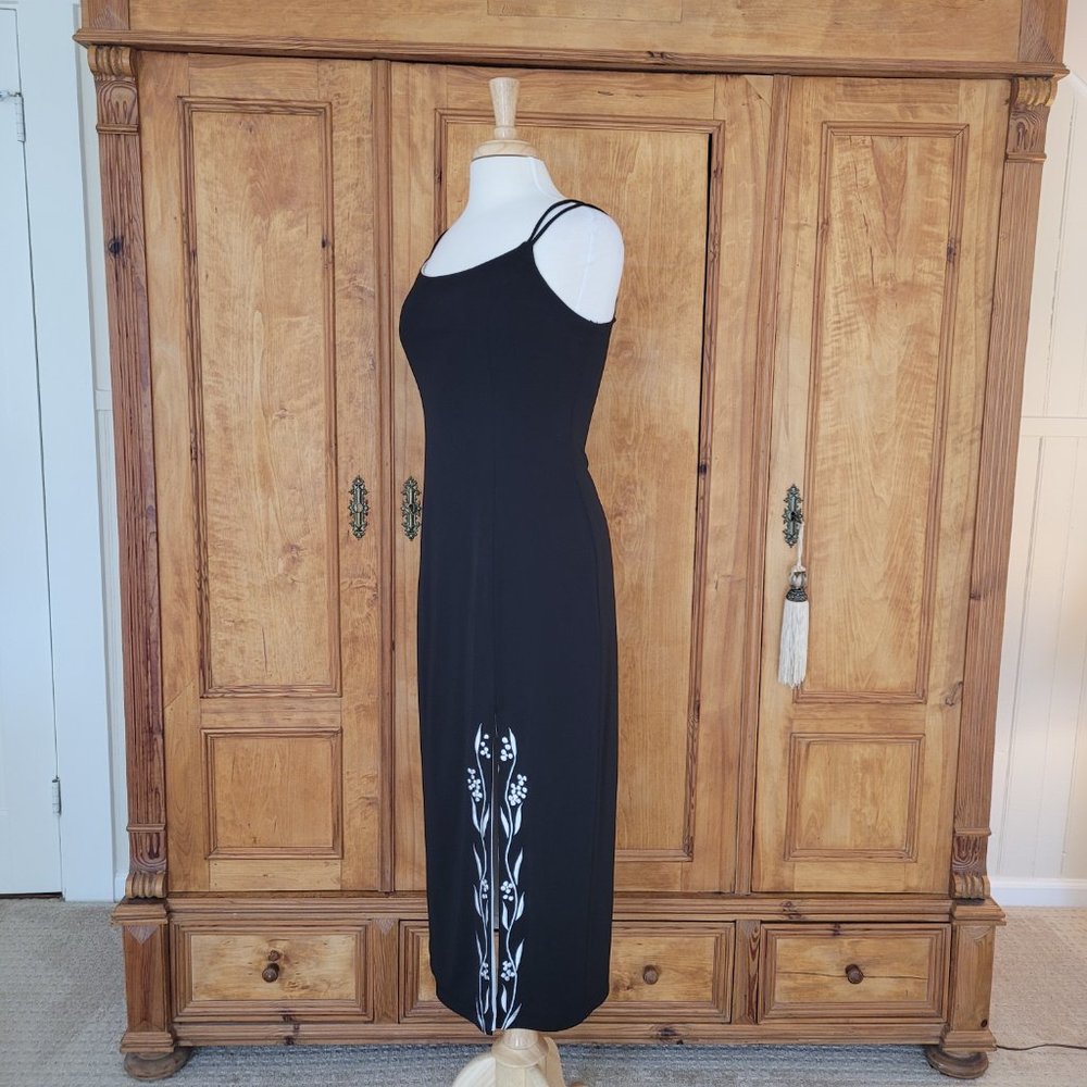 Fashion 1001 Nights Body Con Black Party Prom Evening Dress. Size 6/8 - Picture 7 of 10